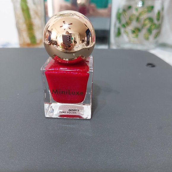 MiniLuxe Makeup Miniluxe Nail Polish Rita Beautiful Gold Cap Poshmark